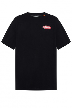 T-shirt z nadrukowanym logo oraz motywem strzałek, zdjęcie 1 T-shirt z nadrukowanym logo oraz motywem strzałek od Off White